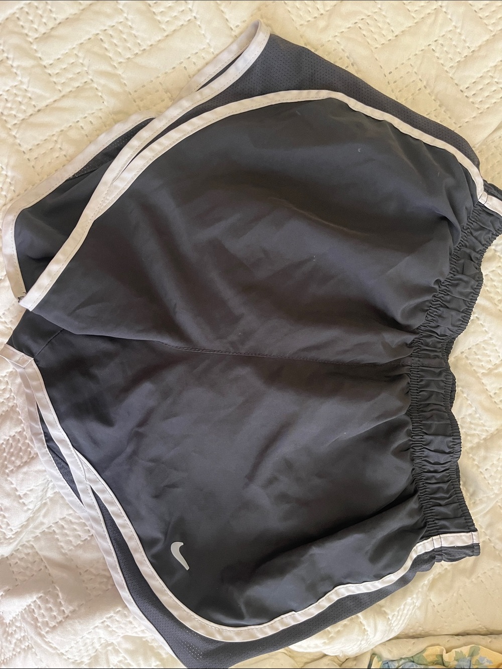 Nike Black Shorts with White Trim